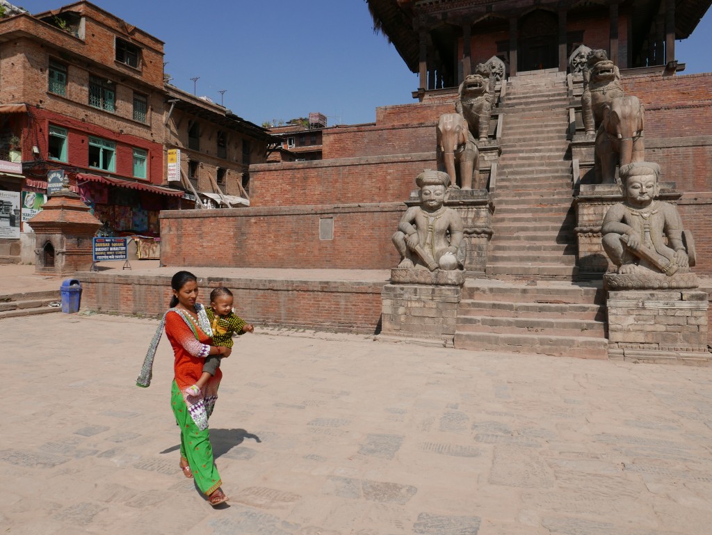 Bhaktapur was one of the harder-hit regions of Nepal, but life and business are returning to normal.
